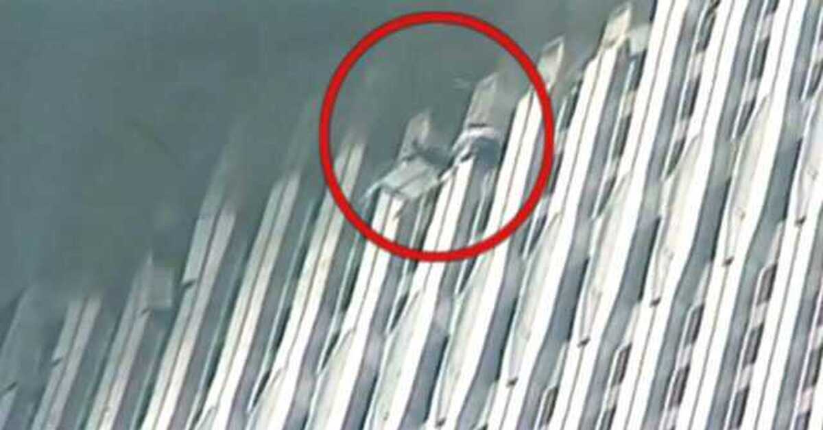 Фотография падающий человек 11 сентября