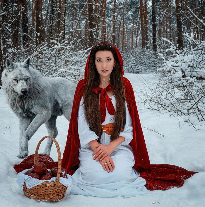 Red Riding Hood - My, Cosplay, Girls, Games, The photo, Cosplayers, Computer games, Costume, Movies, Manufacturing, Creation, Longpost, 