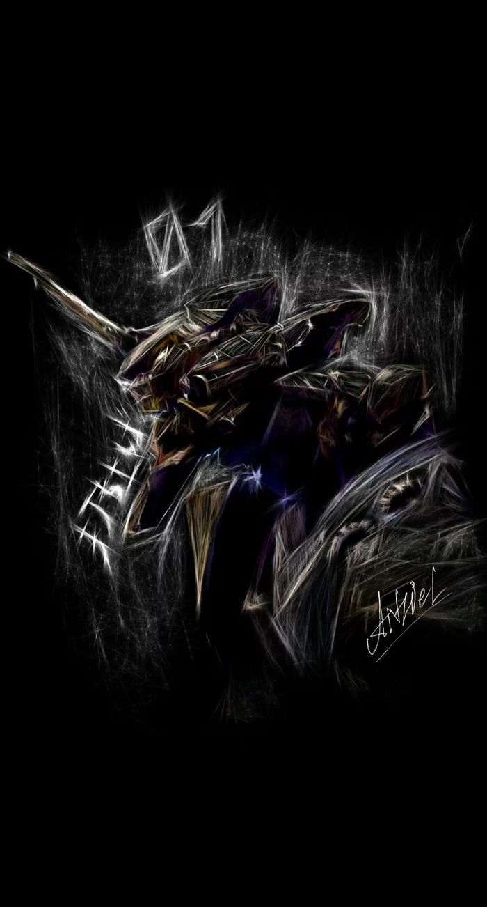 Pictures on your phone - My, Drawing, Art, Antistress, Scribble, Longpost, 