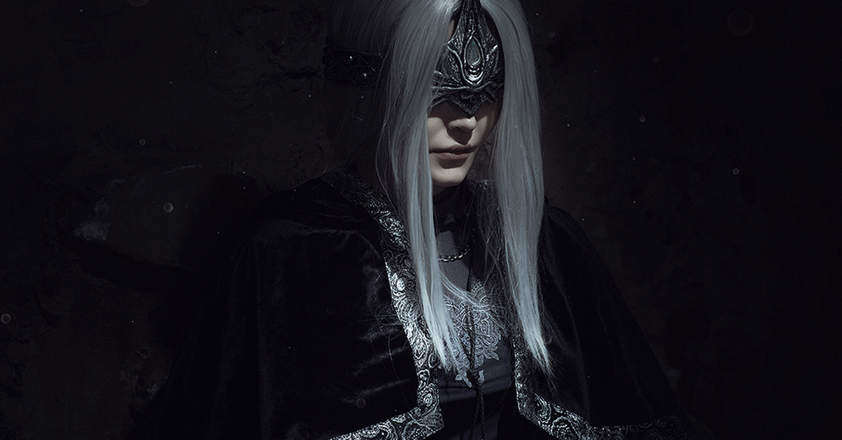 Dark souls fire keeper lady fan pic