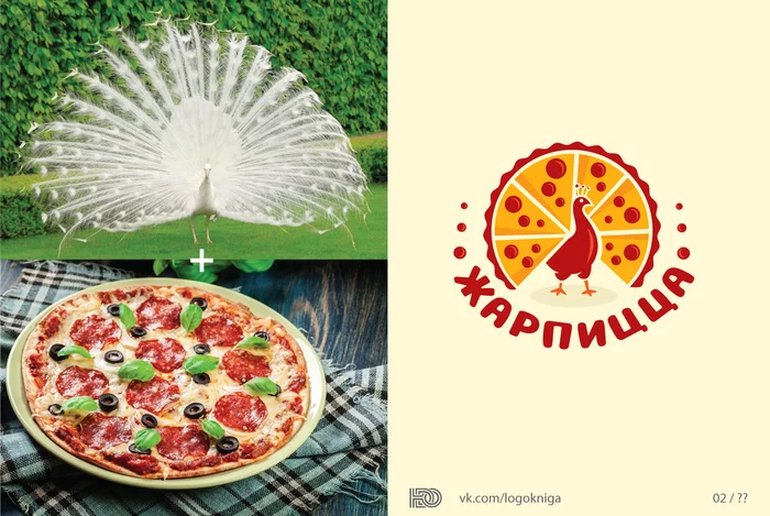 Random Branding #2 - My, Pizza, Peacock, Logo, Brands, Jarpizza