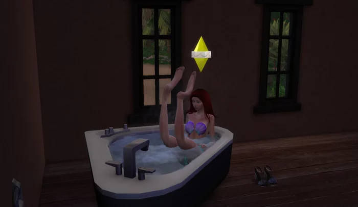 Sims 4 and those mods: SIM cards, firearms, blood and mermaids - My, The sims, Games, Longpost