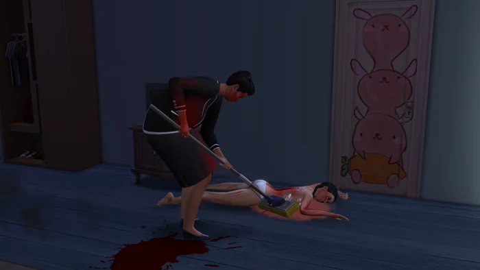 Sims 4 and those mods: SIM cards, firearms, blood and mermaids - My, The sims, Games, Longpost
