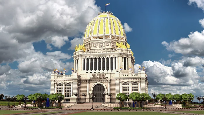 Beirut - a historic city in Minecraft - My, Minecraft, Build, London, Paris, Saint Petersburg, Belgium, France, Russia, alternative history, Longpost, 