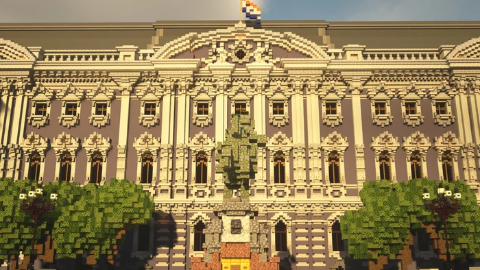Beirut - a historic city in Minecraft - My, Minecraft, Build, London, Paris, Saint Petersburg, Belgium, France, Russia, alternative history, Longpost, 
