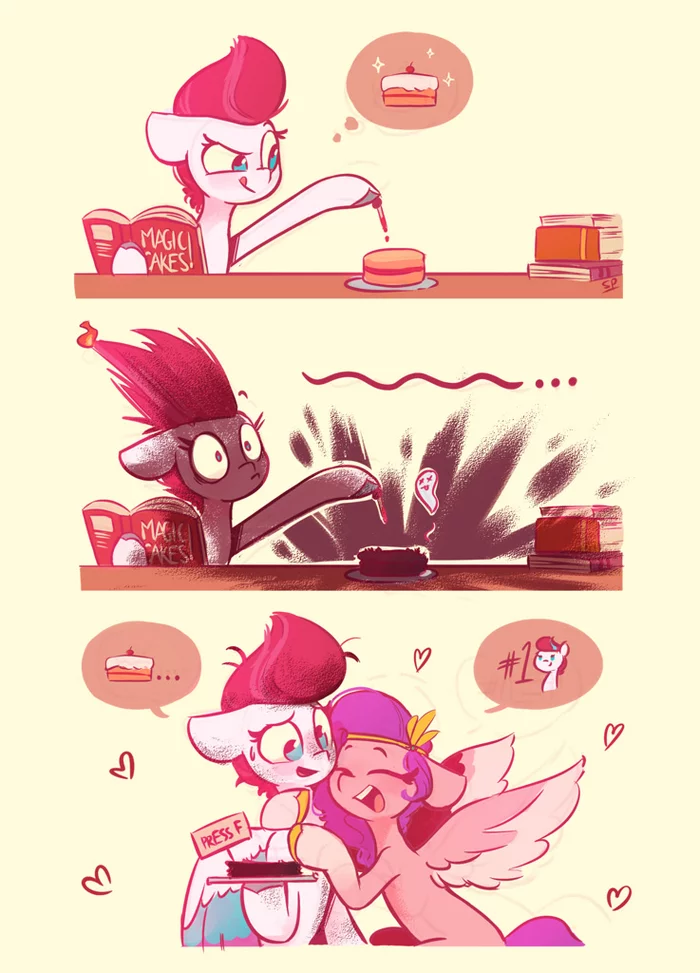 Cooking - My little pony, Pipp petals, Zipp storm, , Scribble-potato