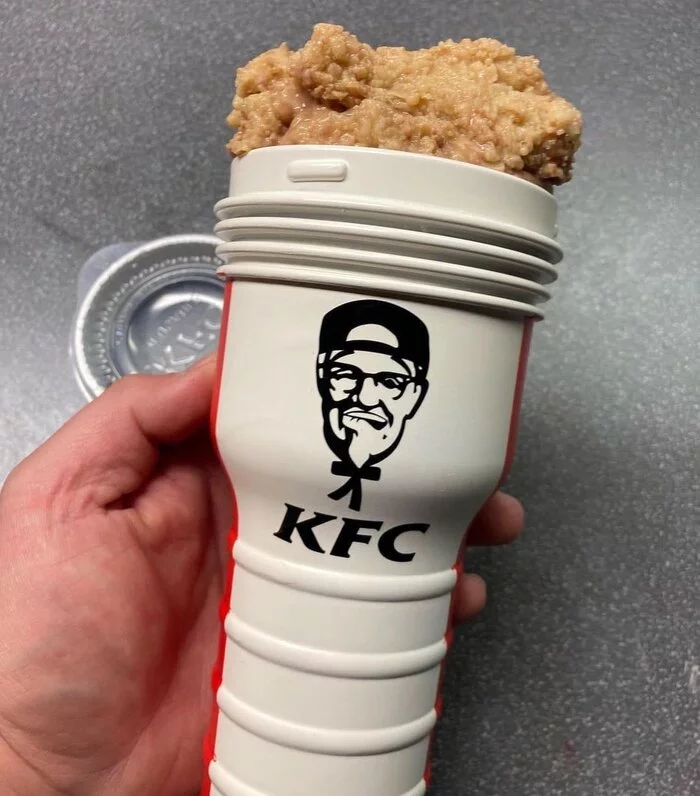 Показалось - KFC, Длиннопост, Показалось, Девайс, Гифка, 