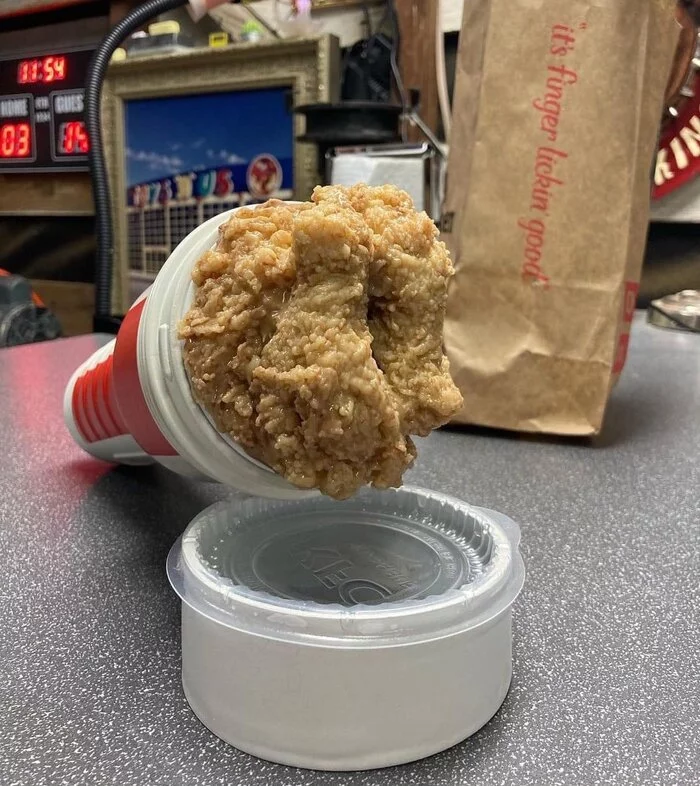 Показалось - KFC, Длиннопост, Показалось, Девайс, Гифка, 