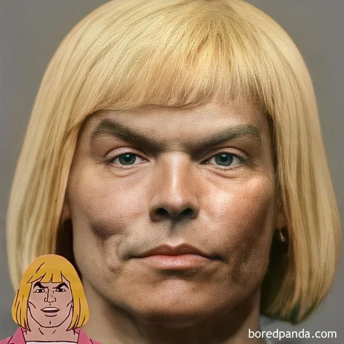  ,  ,       .He-ManFrom The Masters Of The Universe He-man,  , 