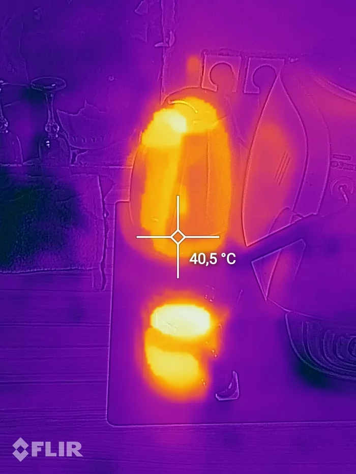 Response to the post Thermal Imager Post... - My, The photo, Humor, Entertainment, Thermal imager, Useful, Reply to post, Longpost