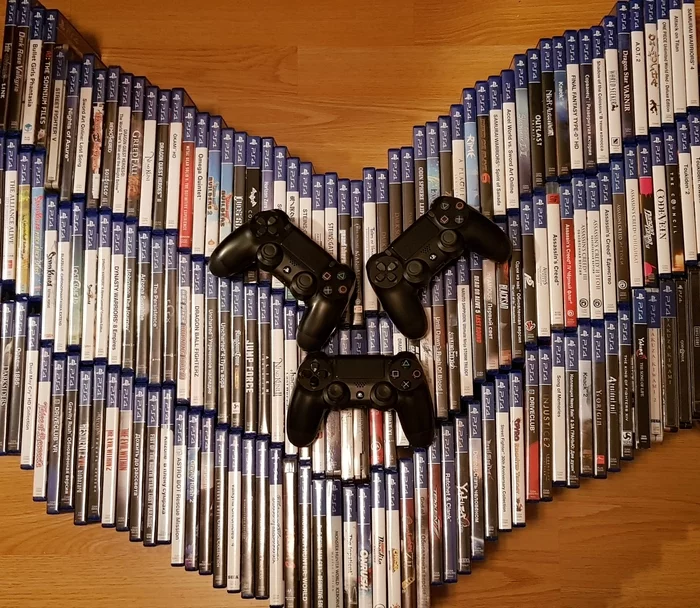 Console games - My, Playstation, Playstation 4, Collecting, Console games, Collection, Longpost, 