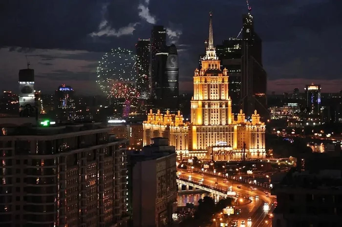 Moscow Nights - Moscow, Night, The photo, Firework, beauty, 