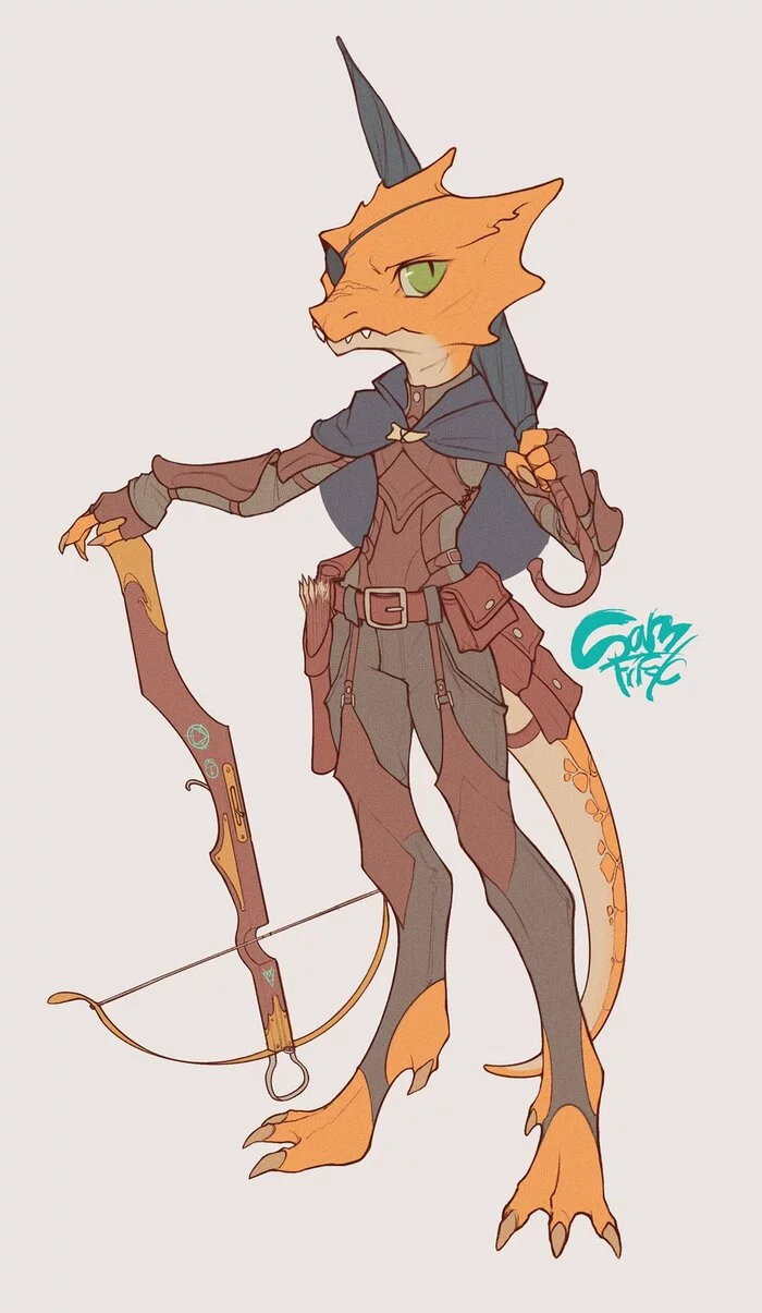 Kobold - Art, Kobold, Fantasy, Monster girl, 