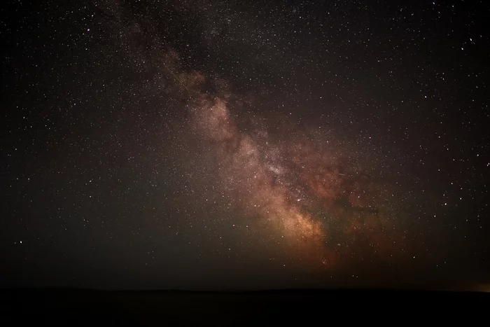 A little milky way to you from Karaganda - My, The photo, Kazakhstan, Night, Stars, Sony, Astrophoto, Milky Way, Karaganda, Sigma, 