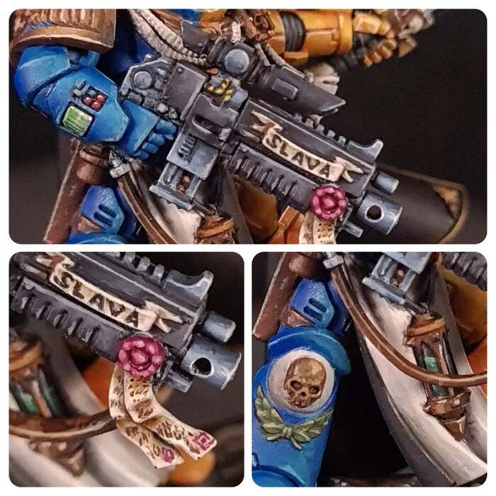 A member of the reddit painted the primaris in the colors of the Ukrainian flag. commentators verbally zig - Warhammer 40k, Negative, Anti-Russian policy, Longpost, Politics, Reddit, 