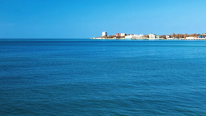 Marine photo - My, The photo, Evpatoria, Crimea, Landscape, Spring, Black Sea, 