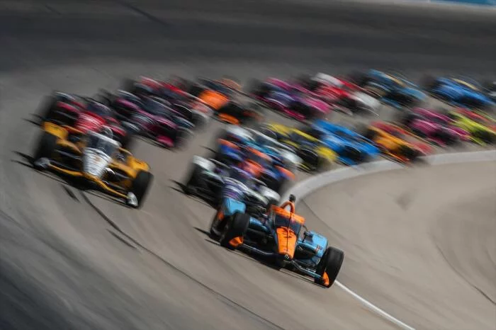 The fate of the victory in the second stage of IndyCar was decided by the last lap and 0.07 s - Автоспорт, Race, Racers, Indycar, Video, Youtube, Longpost, 