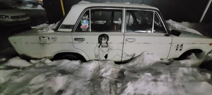 На улицах Уфы - Моё, Улица, Уфа, Аниме, 