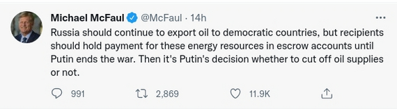 Former U.S. Ambassador to Russia and His Terrific Business Plan - Politics, Russia, Oil, Repeat, , Twitter