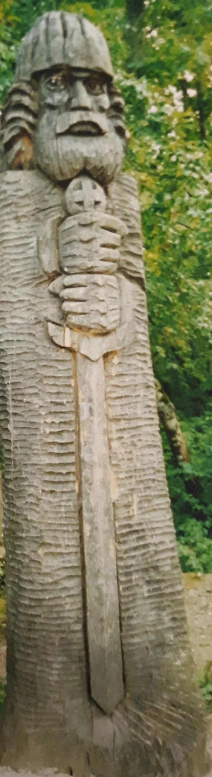 Search for a totem in Jubga - My, A loss, The strength of the Peekaboo, Longpost, Tuapse district, Краснодарский Край, Dzhubga, Wood sculpture, 