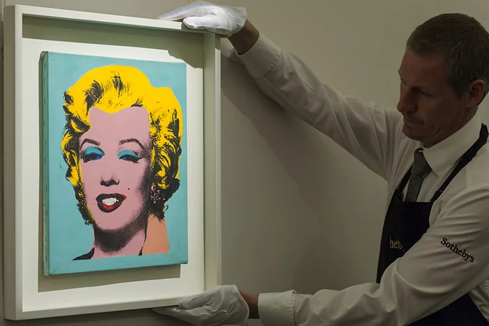 Portrait of Monroe performed by Warhol will be put up for auction for a record amount - Painting, Marilyn Monroe, Andy Warhol, Art, news, 