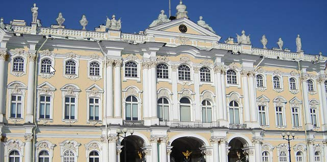 What color is the Winter Palace? - My, Winter Palace, Saint Petersburg, Rastrelli, Story, Hermitage, Color, Longpost, 