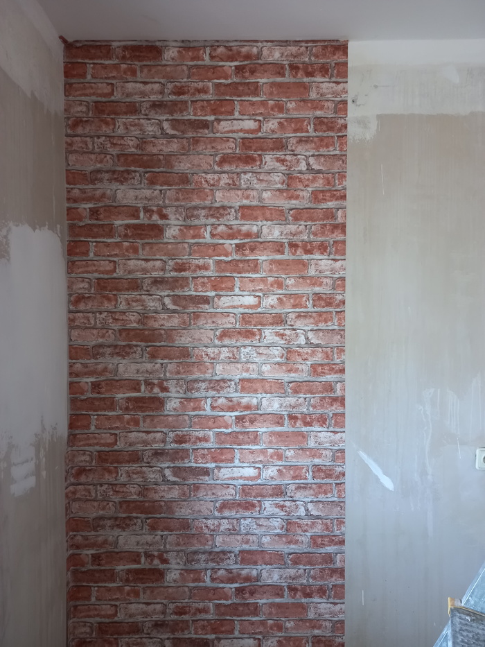 Не можем приклеить обои (((