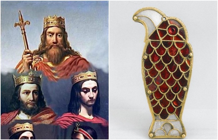 What jewelry did the lazy kings of the Merovingians wear? - Decoration, Merovingians, Jewelry, Fibula, Longpost, 