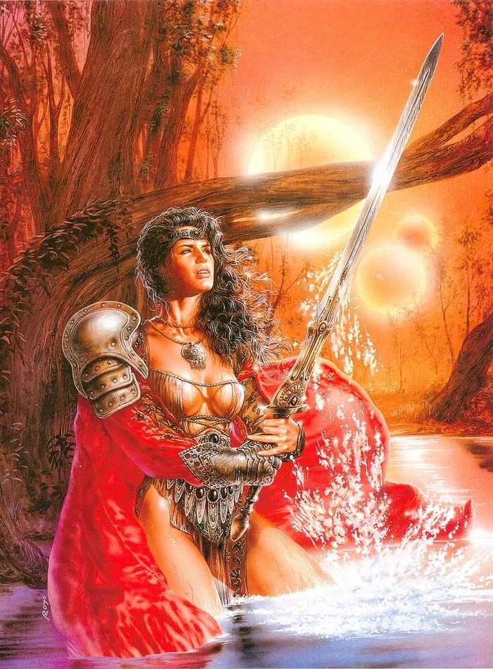 Luis Royo - Women (1992) - Part 5 - NSFW, Art, Girls, Fantasy, Fantasy, Luis royo, Artist, Characters (edit), Artbook, Longpost, 