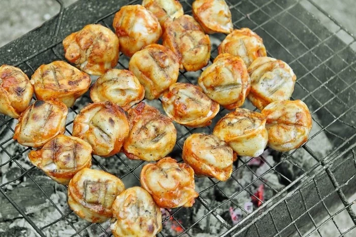 Original :) - Dumplings, Frying, Coal, , Brazier, Grill grill