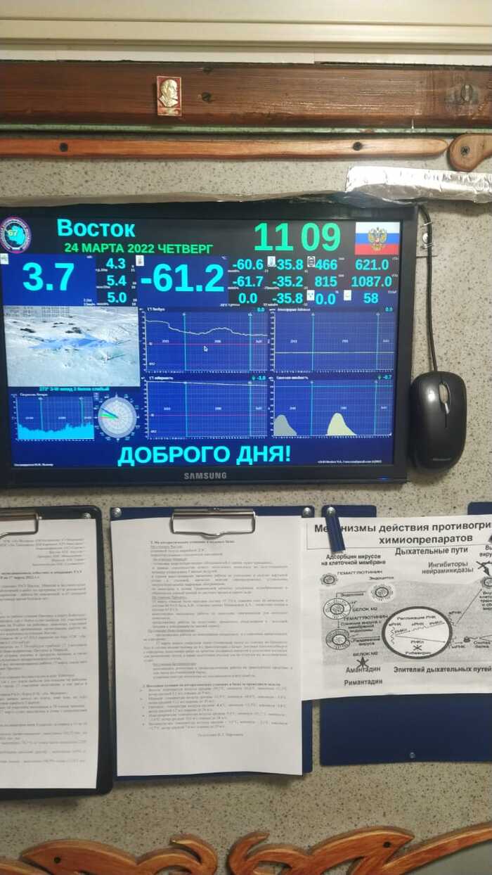 While in the world, as they say, there is a 3rd world information war, everything is calm at the Vostok station - Antarctica, Vostok Station, freezing, 