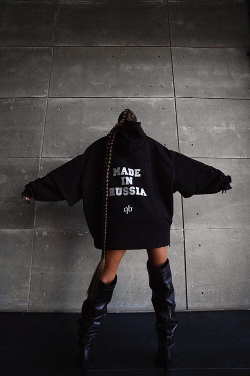 Made in Russia: Russian clothing brand a quick buck released a collection of sweatshirts with a patriotic print - Russian production, Fashion, Cloth, Longpost, 