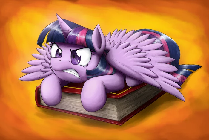 This is my book - My little pony, Twilight sparkle, PonyArt, Otakuap, 