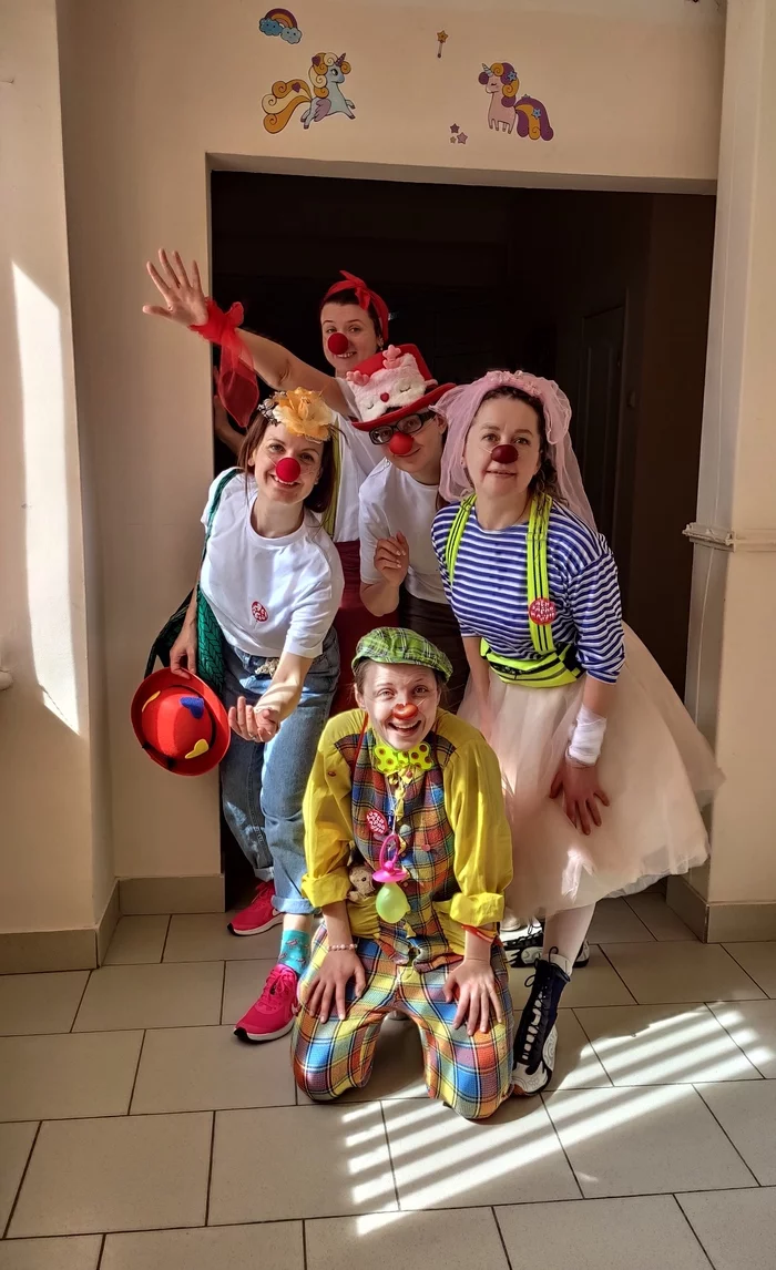 New profession - medical clown - My, Clown, Profession, Hospital, Russia, Health care, Mood, Emotions, Rostov-on-Don, Aksai, Longpost, 