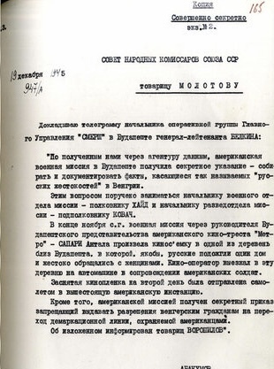 The FSB declassified the archives of 1945 about the first film fakes of the United States against the USSR - archive, FSB, Declassified, Fake, The Second World War, USA, the USSR, Story, 20th century, 