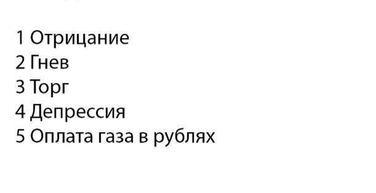 Стадии принятия неизбежного картинка