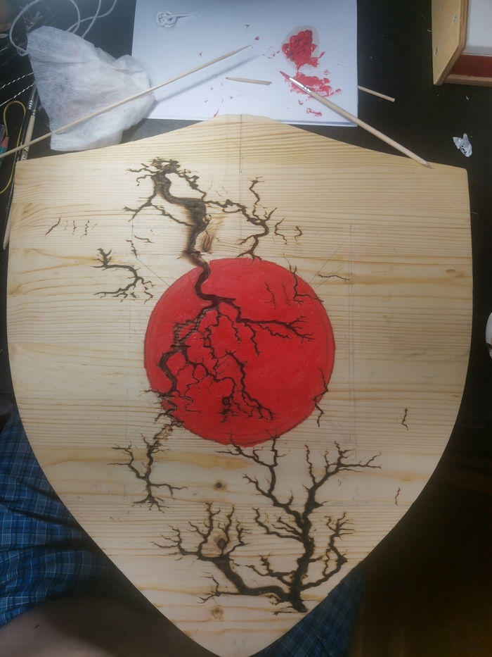 К майским готов!!! Столярка, Хобби, Щит, Шампуры, Хранение, Работа с деревом, Япония, Творчество, Сосна, ЧПУ, Длиннопост, Рукоделие с процессом