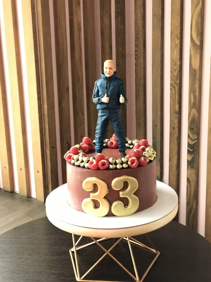The perfect cake for a man! - My, Cake, Chocolate cake, Birthday, Men, Favorite, Moscow, Moscow City, Moscow region, Confectioner, Skillful fingers, Confectionery, 