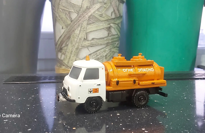 Уаз бензовозик))) УАЗ, Модели, Длиннопост, 3D моделирование, Автомоделизм