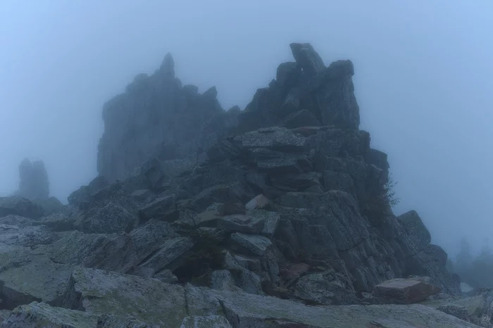 Devil's Gate - My, The nature of Russia, Ural, Jurma, Taganay National Park, The photo, Ural mountains, Fog, 