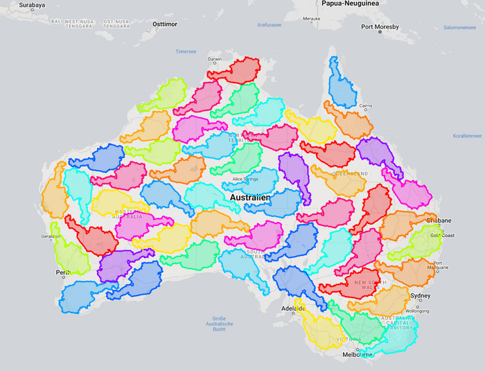 Примерно 53 Австрии умещаются всего в одной Австралии. И ещё даже немного места останется Карты, Австрия, Австралия, Сравнение