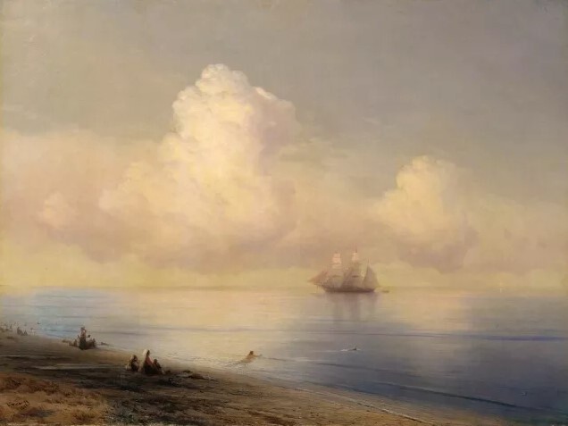 How easy it is to assess the strength of the wind and the condition of the sea. Beaufort scale in Aivazovsky's paintings - Sea, How is it done, Vacation, Relaxation, Yachting, Yacht, Aivazovsky, Painting, Art, Longpost