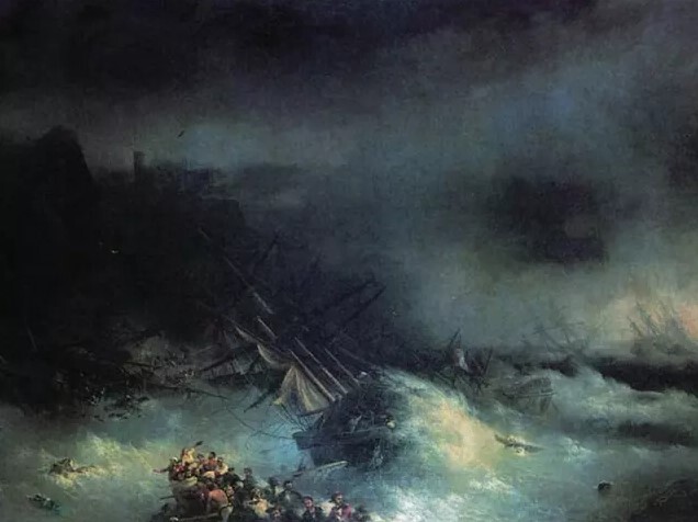 How easy it is to assess the strength of the wind and the condition of the sea. Beaufort scale in Aivazovsky's paintings - Sea, How is it done, Vacation, Relaxation, Yachting, Yacht, Aivazovsky, Painting, Art, Longpost