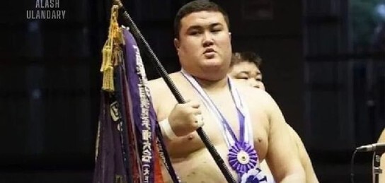 Kazakhstani sumo wrestler Yersin Baltagul became the champion of the tournament in Japan for the first time - Kazakhstan, Sumo, Japan, Sumo wrestlers, Champion