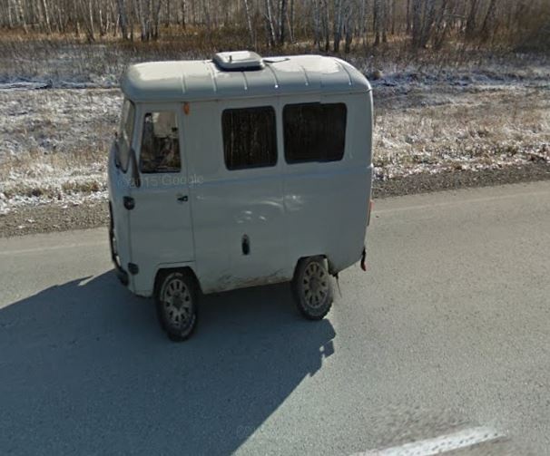 Compressed machines from google maps - Google maps, Humor, Car, Bug, Compression, Longpost
