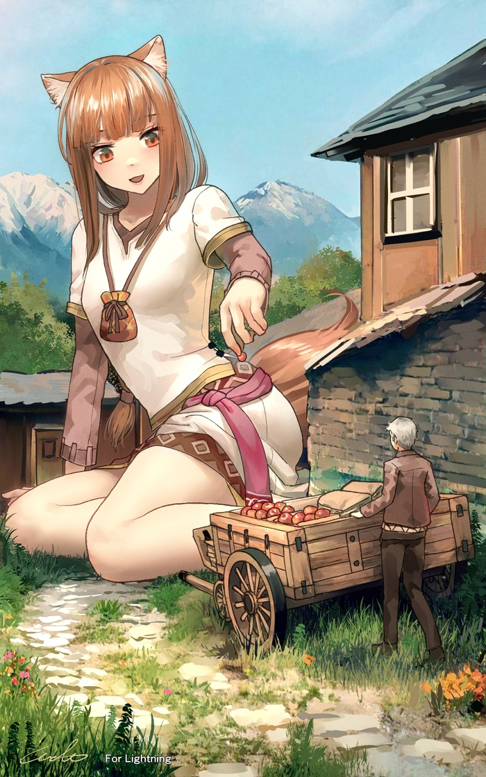   , Anime Art, , Spice and Wolf, Holo