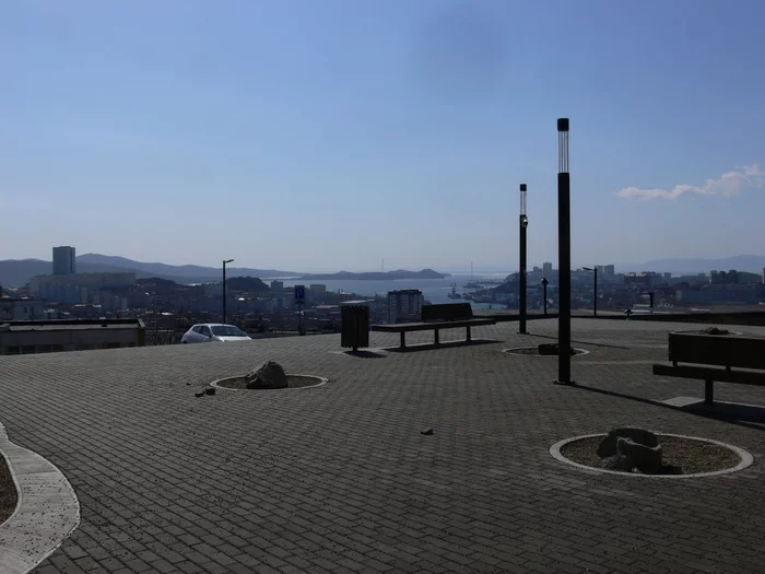 Vladivostok, overlooking the Burachka hill - My, Primorsky Krai, Vladivostok, Дальний Восток, beauty, Longpost