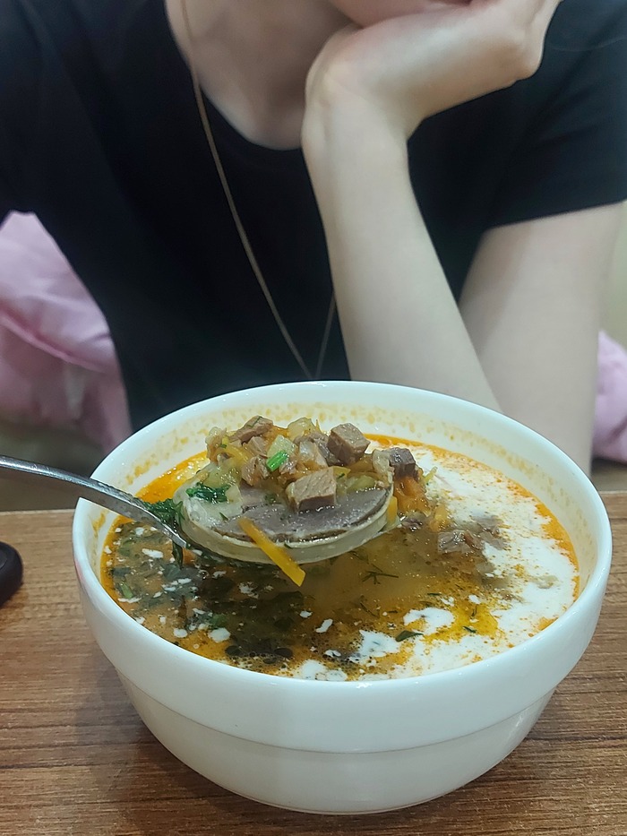 Казахская солянка