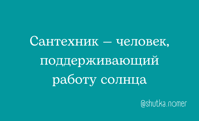 Профессионал - Моё, Игра слов, Каламбур, Странный юмор, Сантехник, Картинка с текстом