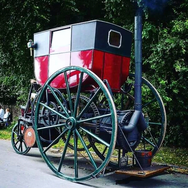 Give in to the gas! - Steampunk, Coach, Steam engine, The photo